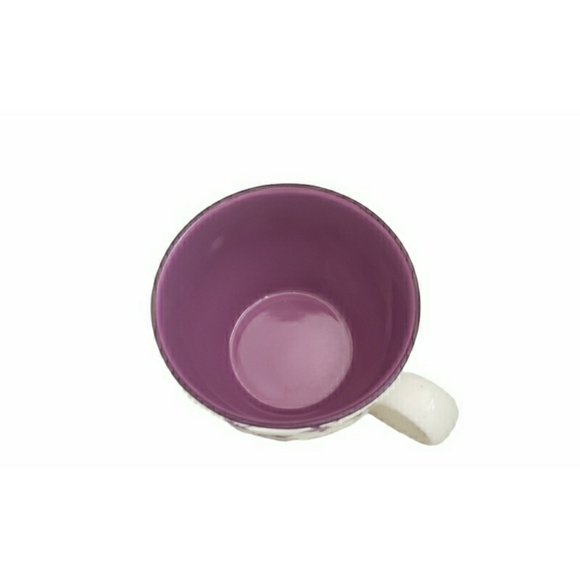 Starbucks 2006 Embossed Purple Flower Relief… - Picture 3 of 6